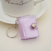 フォトキーホルダー トレカ・写真用ミニアルバム・写真収納 コンパクトで持ち運び便利