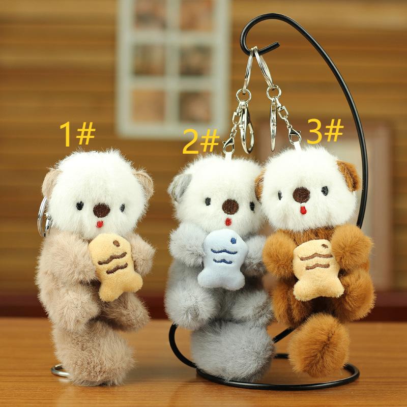 ins人気 雑貨 韓国風 バッグチャームパーツ かわいい ラッコ