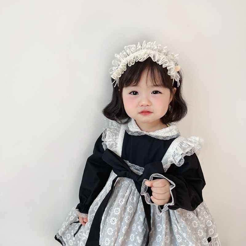 ins 韓国風   子供髪飾り  カチューシャ   ヘアアクセサリー    可愛い  2色