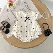 2025夏新作  韓国風子供服  ベビー服   キッズ    可愛い   ロンパース   つなぎ   女の子