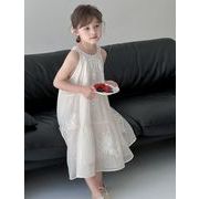 2024 夏 韓国風子供服  キッズ服  ワンピース  女の子  プリンセス  ドレス  花柄