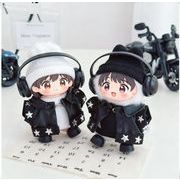 新作 ぬいぐるみ用服  ドール用 着せ替え服 人形doll ミニドール 10cm  ぬい服  星革のコート
