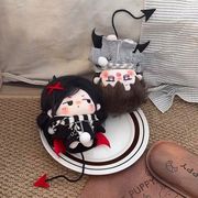 新作 ぬいぐるみ用服  ドール用 着せ替え服 人形doll ミニドール 10cm   ぬい服  悪魔  コート