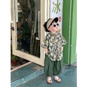 2023春夏人気   韓国風子供服   キッズ    ベビー服   トップス   シャツ  可愛い  ファッション   半袖
