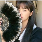 新作 和風 扇子   せんす おうぎ  雑貨 撮影用具 花火大会 夏祭り  工芸扇子  羽根  5色