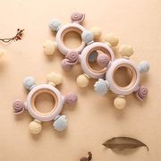 赤ちゃん  新生児  おしゃぶり シリコン  おもちゃ  子供玩具  出産祝い   手握る玩具
