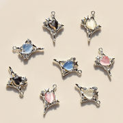 新作  diy 手芸材料 ビーズパーツ デコパーツ 穴ありDIY チャームパーツ アクセサリーパーツ ペンダント