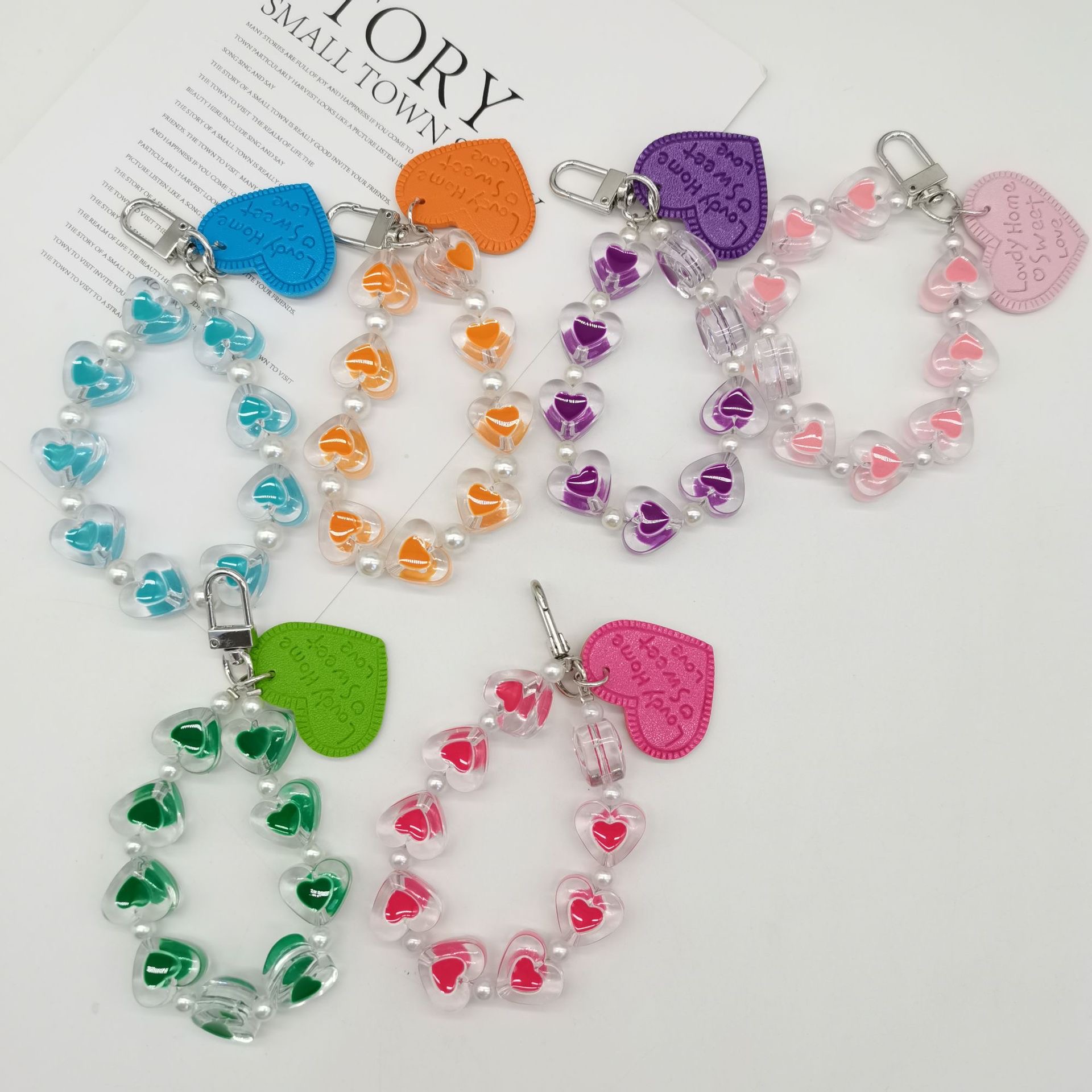 バックチャーム キーホルダー パーツ ハンドメイド ストラップ