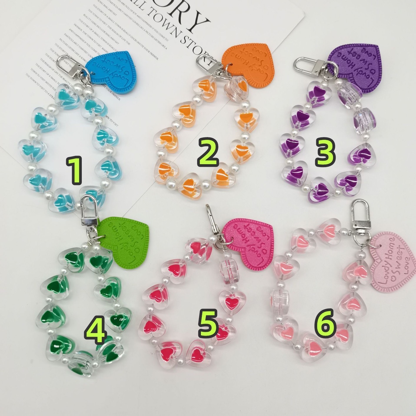 バックチャーム キーホルダー パーツ ハンドメイド ストラップ