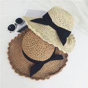 麦わら帽子　UVカット　春夏　バカンス　水着　旅行　韓国ファッション