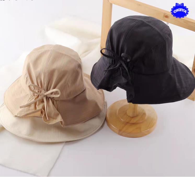 UVカット 帽子 レディース 日除け帽子 サイズ調節可 ハット 小顔効果 日焼け防止 紫外線カット リボン