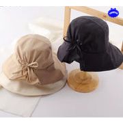UVカット 帽子 レディース 日除け帽子 サイズ調節可 ハット 小顔効果 日焼け防止 紫外線カット リボン
