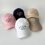野球帽　帽子　キャスケット　紫外線対策　日焼け防止　UVカット　春夏　アルファベット　男女兼用