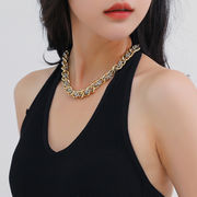 新作　ネックレス　アクセサリー　シルバ   簡約　韓国ファッション