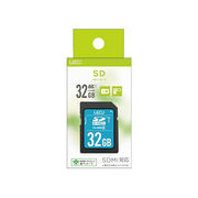 【20個セット】 Lazos SDHCメモリーカード 32GB CLASS10 紙パッケー