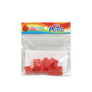 【8P×10セット】 ARTEC Artecブロック 三角A 赤 ATC77795X10
