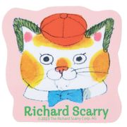 リチャードスキャリー キャラクターステッカー ハックル 帽子