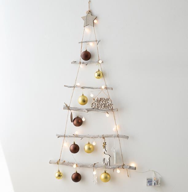 北欧 クリスマス 飾り  撮影道具  木製 壁掛け インテリア 装飾  クリスマスツリー  3色