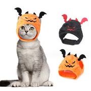 人気 ペット用品  ハット犬帽  帽子  ペット服 ハロウィン かぼちゃ 小型犬服  ネコ雑貨 撮影道具2色