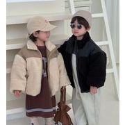 冬新作  韓国子供服    ベビー    キッズ服  コート  トップス  男女兼用  可愛い  もふもふ  2色