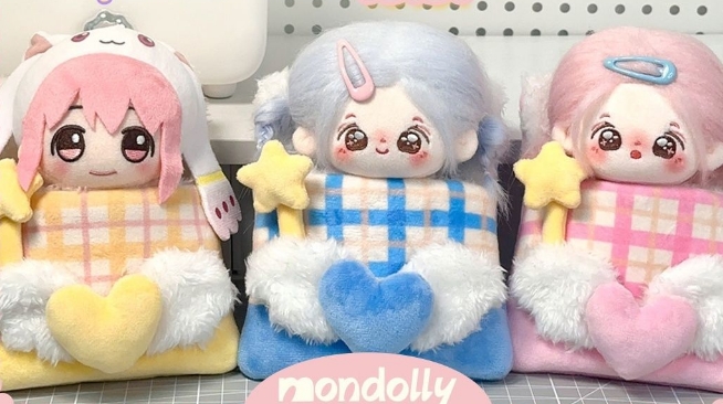 ベッド ぬいぐるみ用服 子供用品 おもちゃ 人形着せ替え ミニドール 玩具 10cm 2色