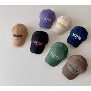 2023新作 韓国風  子供帽  キッズ  ハット 帽子   ベビー  野球帽  男女兼用 10色