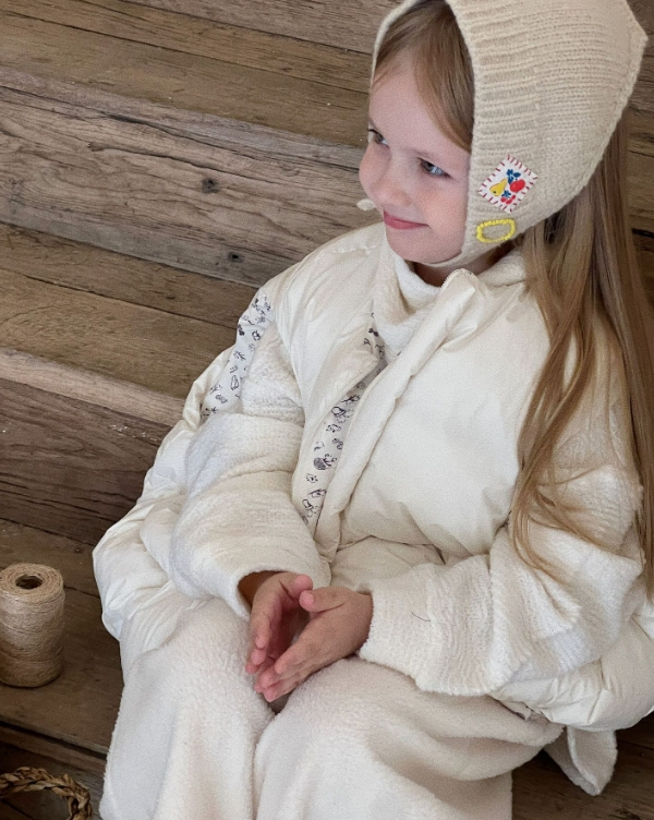 冬新作   韓国風子供服  トップス    コート ベスト  チョッキ  綿入れの着物  ダウンコート  両面