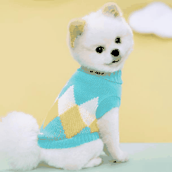 春秋新作  犬服   ペット用品 ネコ雑貨 ニットセーター 小型犬服   ペット服   超可愛い7色