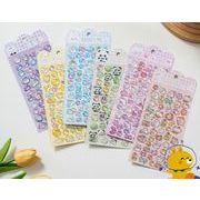 猫 可愛い  立体シール 3Dステッカー シール 立体ステッカーぷっくりシール ぷくぷくシール