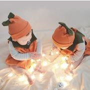 秋冬新作 韓国風子供服   ベビー服  ロンパース+帽子  トップス  ハロウィン 男女兼用