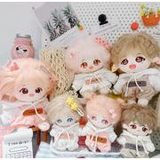 3色 サロペット  10cm  20cm用  ぬい服  ぬいぐるみ服  着せ替え  人形doll服 ドール服  ミニチュア doll