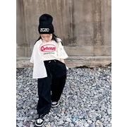 ★Girls★　子供カーゴパンツ　ビンテージジョガーパンツ　HipHop　 韓国キッズファッション