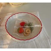 韓国ins   アクセサリー皿   写真撮影道具   飾り   置物   陶器皿   デザートトレイ