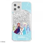 ★iPhone 11 Pro /アナと雪の女王/ラメ グリッターケース/アナと雪の女王/スノードーム