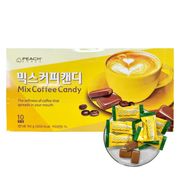 新商品　韓国コンビニお菓子　海外　Peach Korea ミックスコーヒーキャンディー 76g