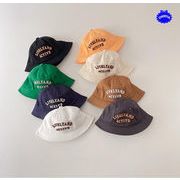 【2023夏新作】子供用帽子 韓国風 キッズ 男女兼用 帽子 ハット 刺繍 可愛い 8色展開 50cm