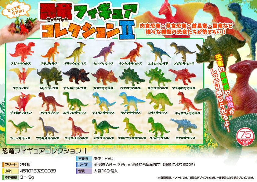 恐竜フィギュアコレクション2