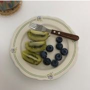 写真道具   トレイ    置物    飾り盤    セラミック皿   ins   レトロ   果物プレート