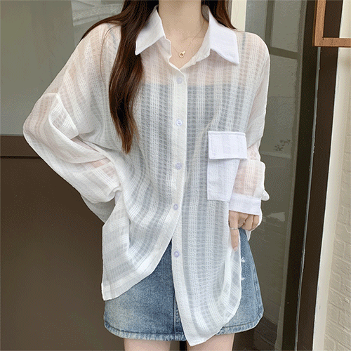 【2023夏新作】韓国風レディース服　夏　日焼け止め　カジュアル　きれいめ　UVカットシャツ