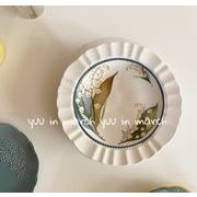 セラミック皿   撮影道具   陶器    飾り皿   収納トレイ