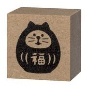 ☆FUKUMONOはんこ 福猫だるま