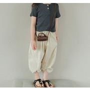 夏新作 韓国風  子供服   男女兼用  ズボン  ロング パンツ  カジュアル  4色