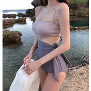 新品 温泉 スリム エレガント女性 水着　温泉可　ビキニ