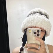 帽子　ニットキャップ　レディース　ファッション　秋冬　韓国風　ふわふわ　かわいい