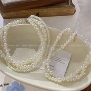 ココ風　パールネックレス　上品　ビッグ真珠　韓国デザインアクセサリー