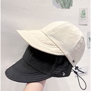 夏の帽子の女の子、乾燥した多才な大きな縁の帽子、通気性のある薄い漁師の帽子4色