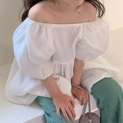 【2023夏】韓国風子供服 ベビー服 キッズ 女の子　おしゃれ 半袖 トップス シャツ
