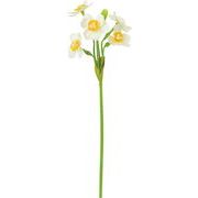 【造花】水仙ショート　ホワイトイエロー　ＦＳ　－５４２１Ｗ／Ｙ