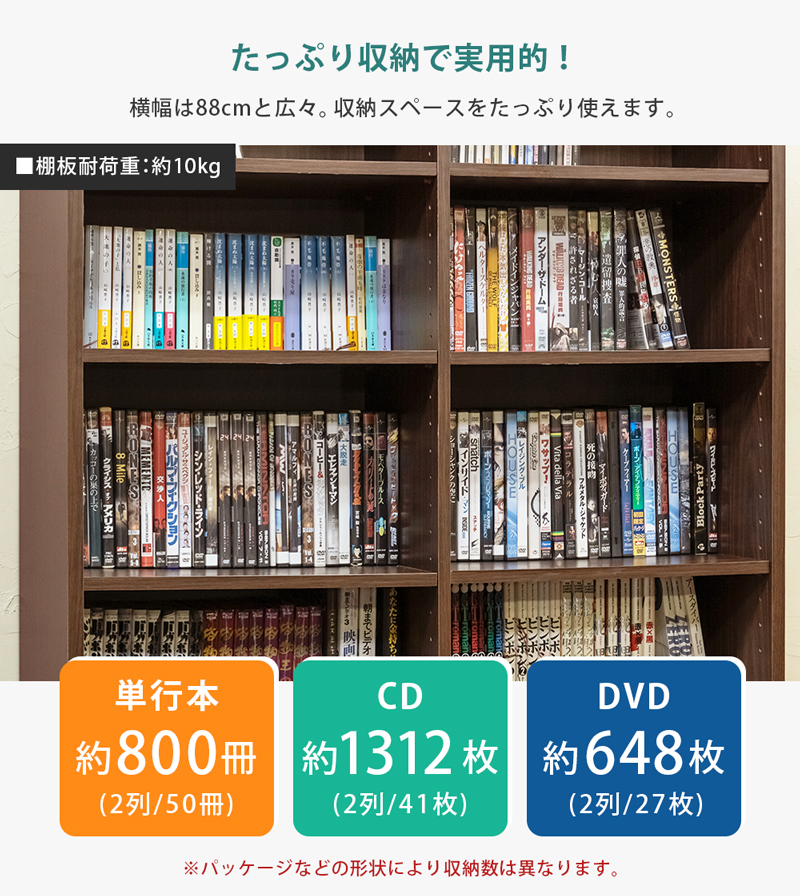 【特価】本棚 CMCR-1360(ACR) 本棚カラーボックス YAMAZEN(山善) クラフト色