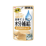 ［アイシア］国産 健康缶パウチ 水分補給 まぐろムース 40g